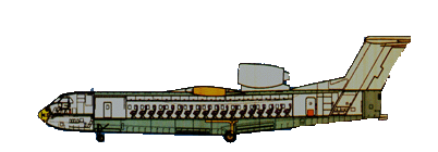 Компоновочная схема самолёта Бе-210